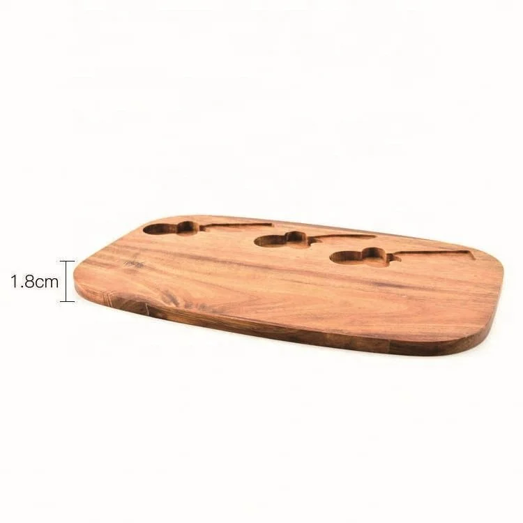 
2020 New Arrival Products Long Wooden Cheese Board Wholesale,Steak Cutting Board With Knife Set 