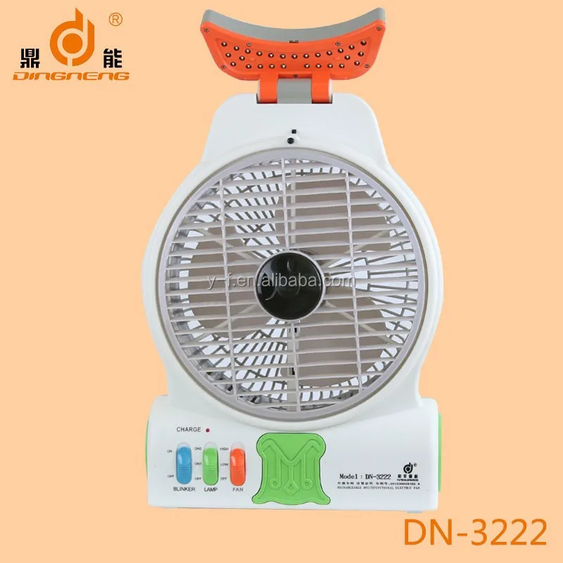 
shantou brand factory price led firefly rechargeable fan to Myanmar 