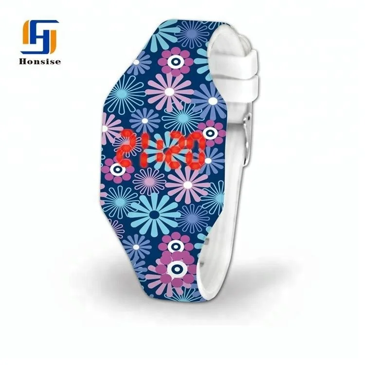 
Wholesale Silicone LED Children Wrist Kids Reminder Sport Watch For Kids 