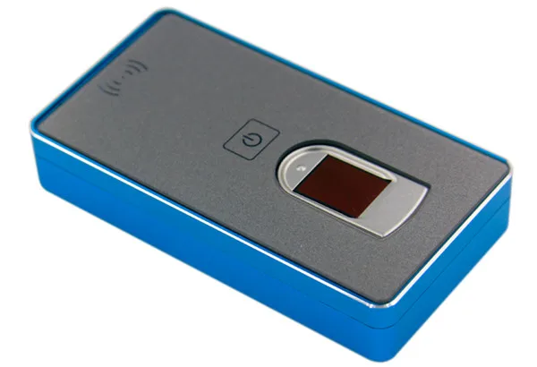 Handheld Portable BLE Wireless Fingerprint Scanner with Battery and IC card reader