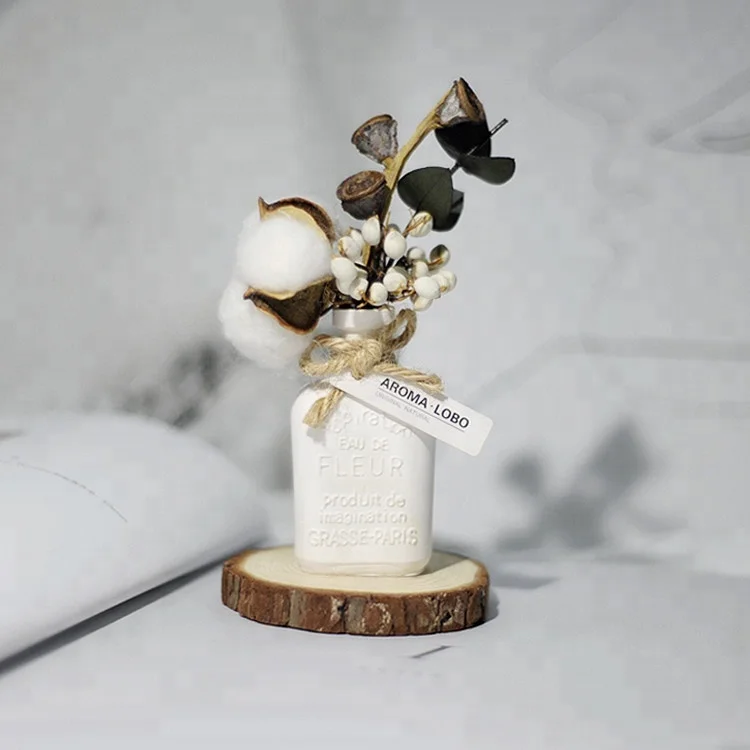 3D Perfume Bottle Shaped Scented Ceramic Aroma Diffuser Decoration