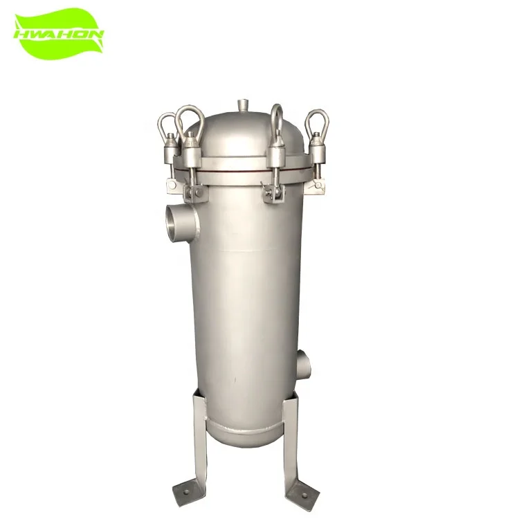1 year warranty liquid single bag filter housing Micro filtration machine for coconut water  for water treatment