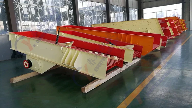 Мини горное оборудование прочный Вибрационный питатель