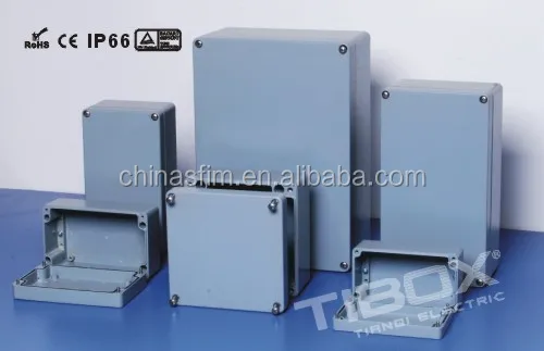 TIBOX battery charger and aluminum box electronics aluminum extrusion box