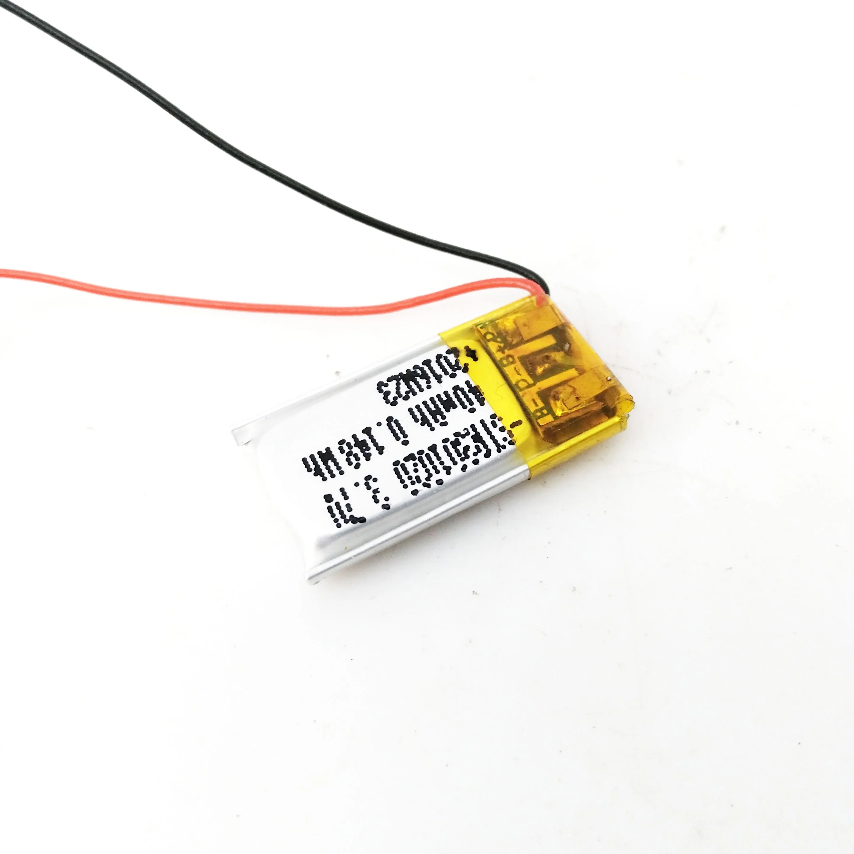 Quality small JP 301020 10mm width lipo 3.7v 40mah lithium polymer battery for medical device