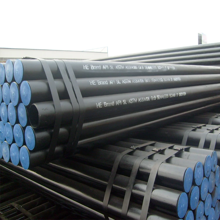 DIN1629 seamless carbon steel pipe length 6-12m