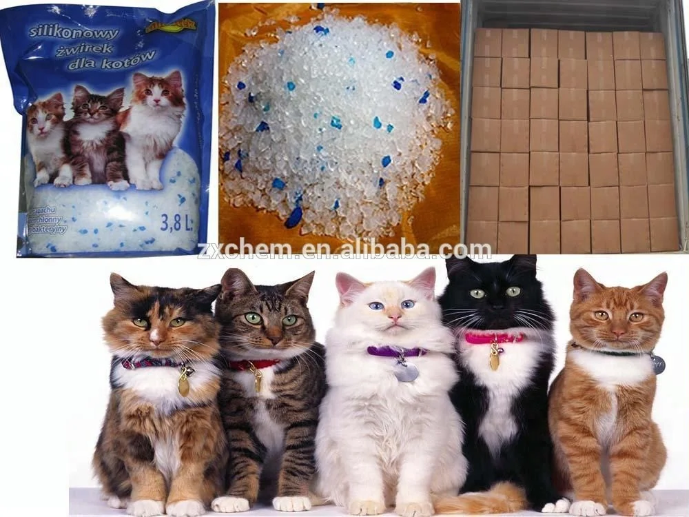 OEM silica gel cat litter with many different package