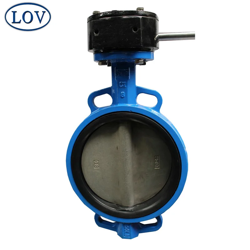 Rortork Air Pneumatic Actuator Halar Disc Surface Butterfly Valve With YTC Positioner