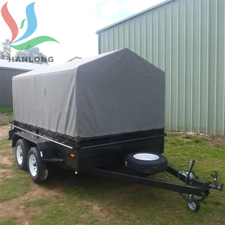 Automatic sliding cover made of PVC tarpaulin for dump truck Trailer cover