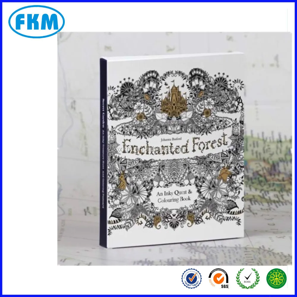 Secret Garden, Enchanted Forest & Millie Marotta Animal Kingdom Colouring Books