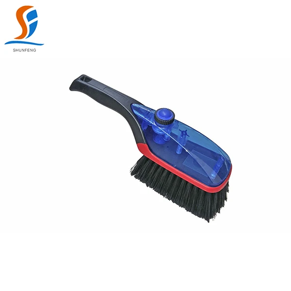Soft Fiber Car Wash Brush water inside