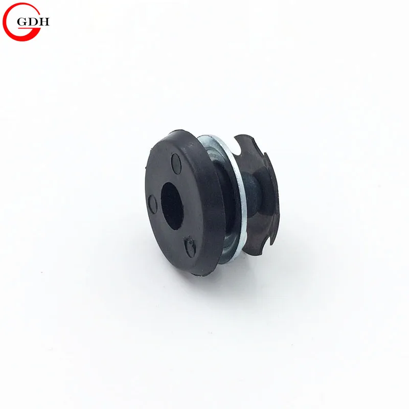 Black Round nylon Furniture Chair Swivel Glides
