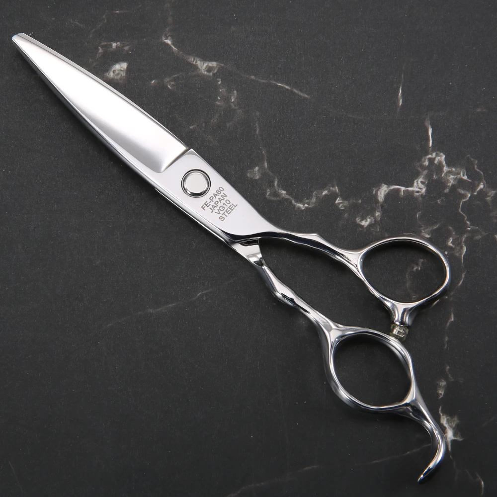 Fenice Wholesale 6 Inch Professional Wide Blade Hot Barber Hairdressing Scissors for Barbershop