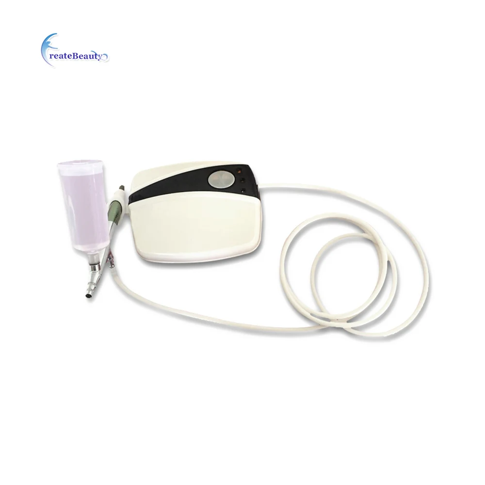 Cake decorating airbrush with compressor