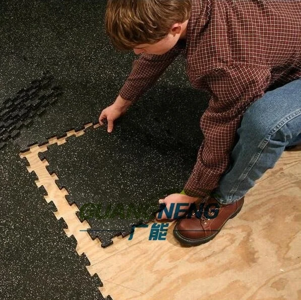 China hot sale safety gym rubber mat floor