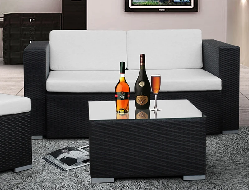 Modern style all hand made outdoor rattan furniture sofa set for garden or patio