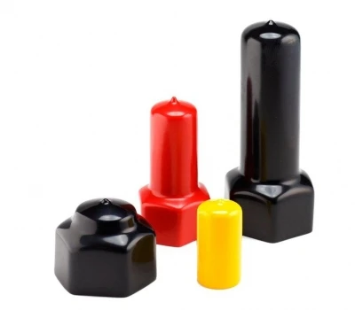 Flexible Screw Tip Covers Cylinder Push Rod Cap Rubber End Cap