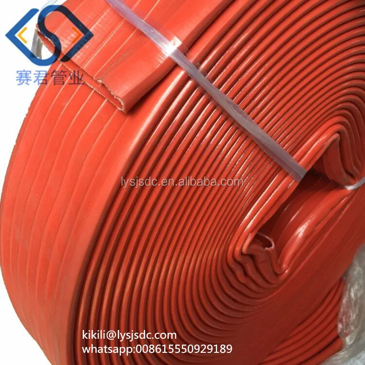 8 inch diameter rubber lay flat hose