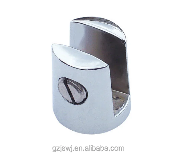 JS-B123 Zinc Alloy Glass Clip  For 6mm 8mm Glass glass holders