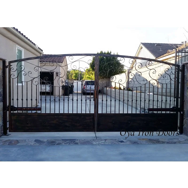 Main Gate Designs Security Steel Door Entry Exterior Metal Doors/ Doors For Houses Exterior
