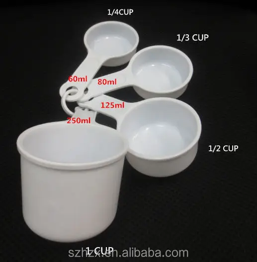 1/4cup 1/3 cup 1/2 cup 1cup Measuring Spoon sets
