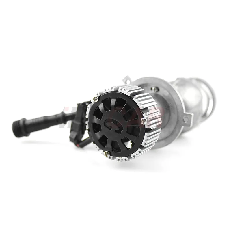 iPHCAR H4 9003 LED Mini Bi-LED Projector 1.5 inch Headlight Lens 60W 5500K Headlamp Retrofit DIY Car Styling High Low Lights