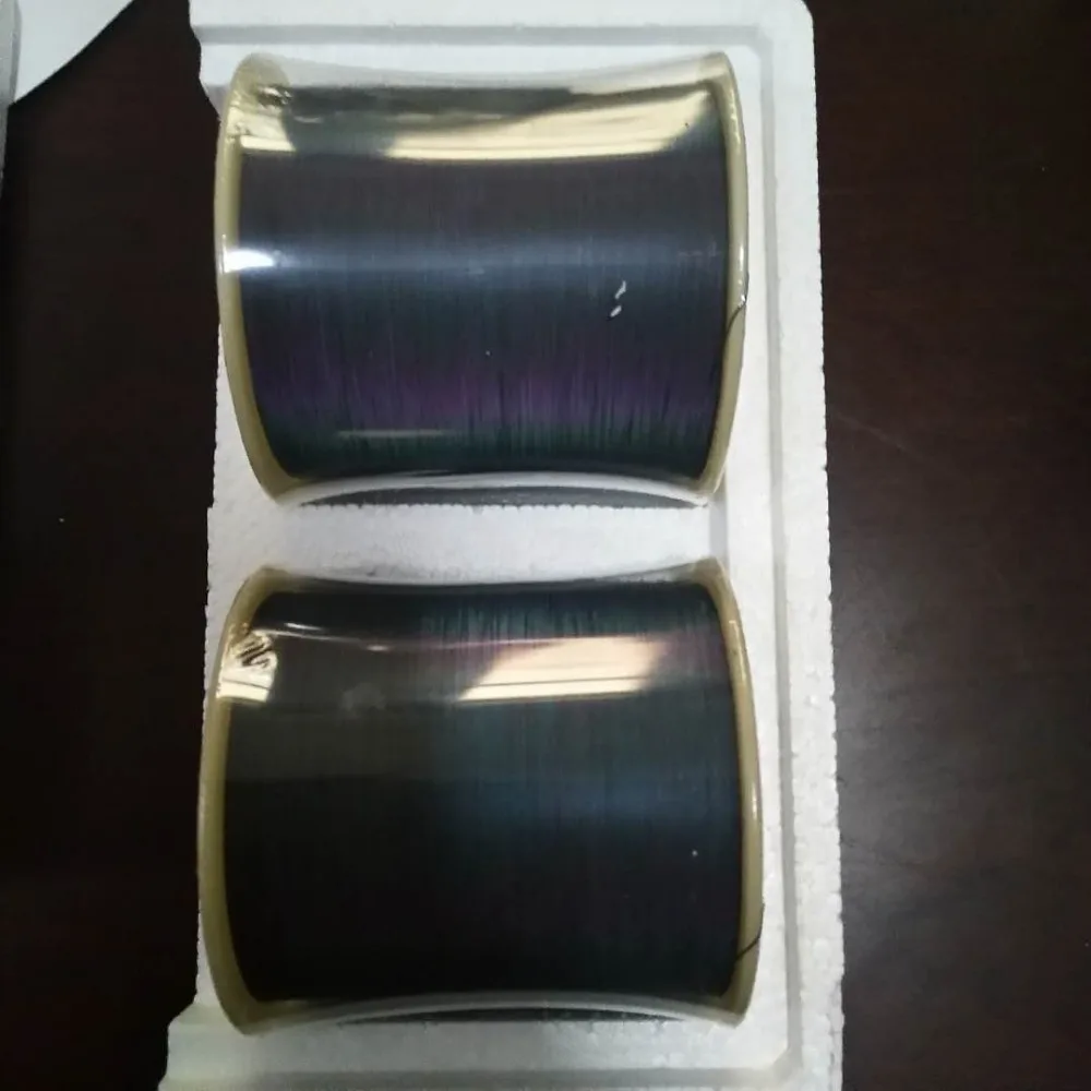 Светящаяся в темноте высокосеребристая Двусторонняя Ретро Светоотражающая нить/пряжа для вязания