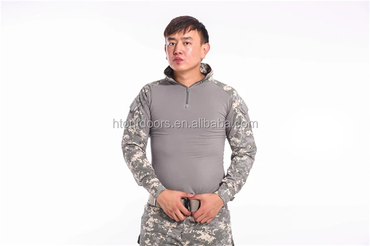 ACU color Digital Blue and Grey Tactical frog suit