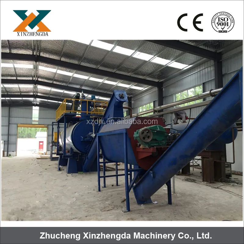 Automatic feather meal processing line rendering plant feather meal drying machine hot sale