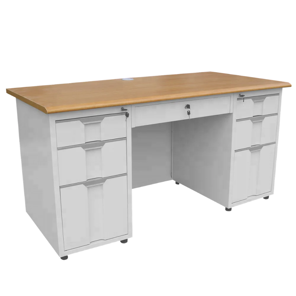 Учебный стол с ящиками, компьютерный стол руководителя