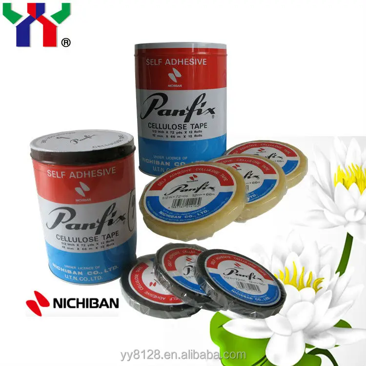 Japan Nichiban Panfix Self Adhesive Tape 12mm*66m,12 pcs/barrel