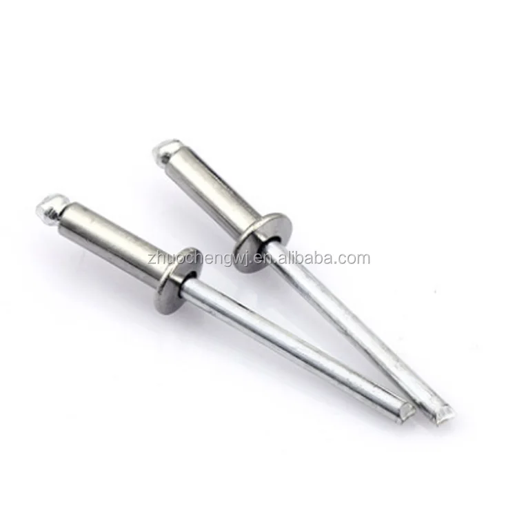 Factory supply stainless steel domed head open end blind rivets