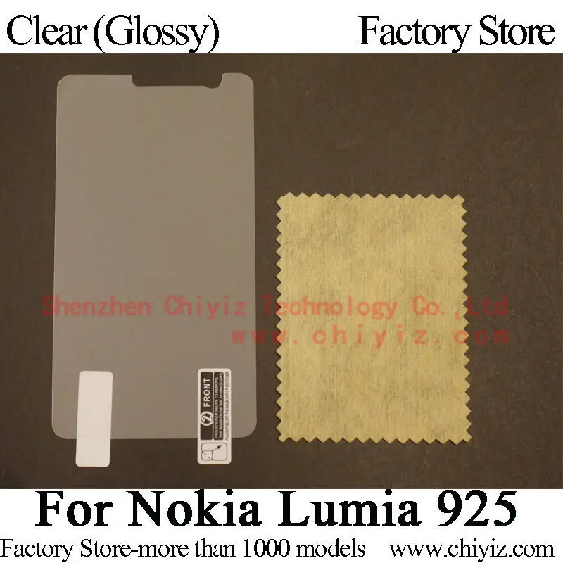 Clear Glossy LCD Screen Protector Guard Cover Protective Film Shield For Nokia Lumia 925 925T N925