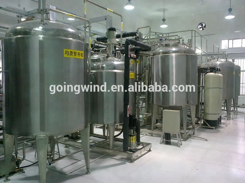Automatic uht milk plant auto cow goat UHT milk processing machine making equipment machinery cost cheap price for sale