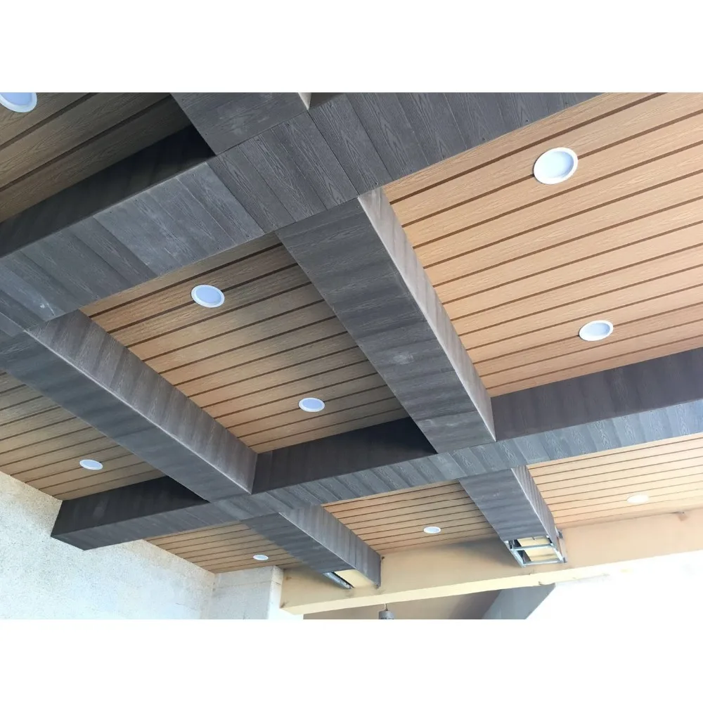 
Wood Plastic Composite Tile WPC Foam Board WPC Ceiling 