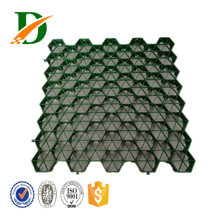 plastic permeable grass grid paver lawn plastic grass paver lawn recycled plastic paver