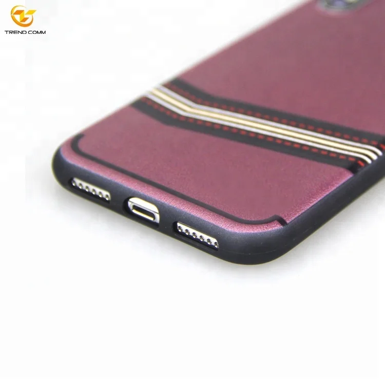 2018 New Design Back Cover Soft TPU Phone Case for iPhone X