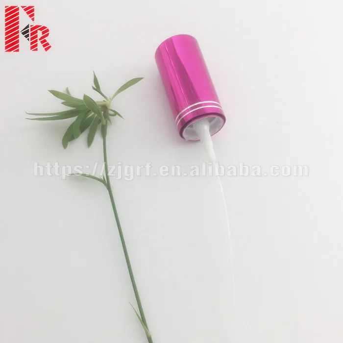 14mm customized color aluminum perfume crimp pump manual spray