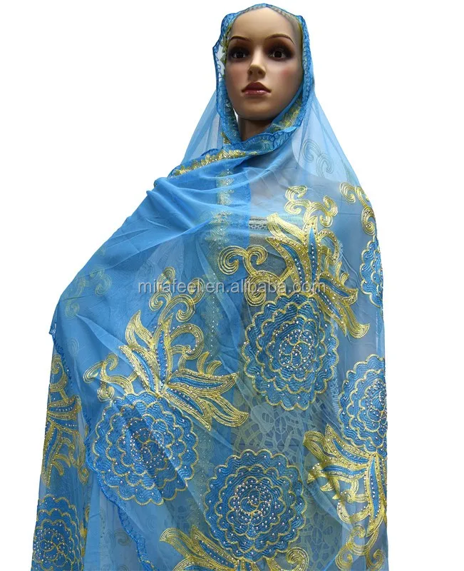 Best quality colorful fashion polyester sego headtie or muslim scarf for women HT01-10
