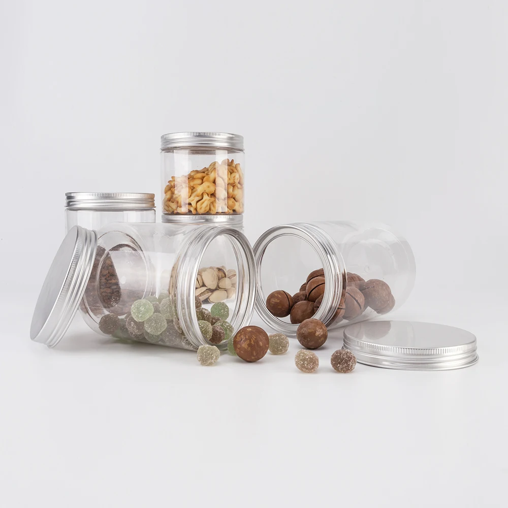 Hot selling food container 320ml plastic canning jar