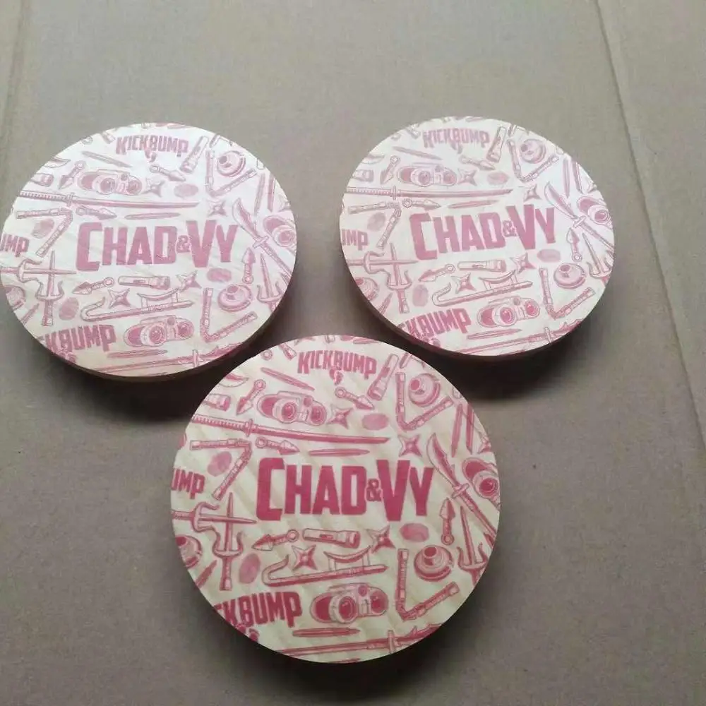 CWC Cipher Wheel wooden pine crafts custom print on all wheels