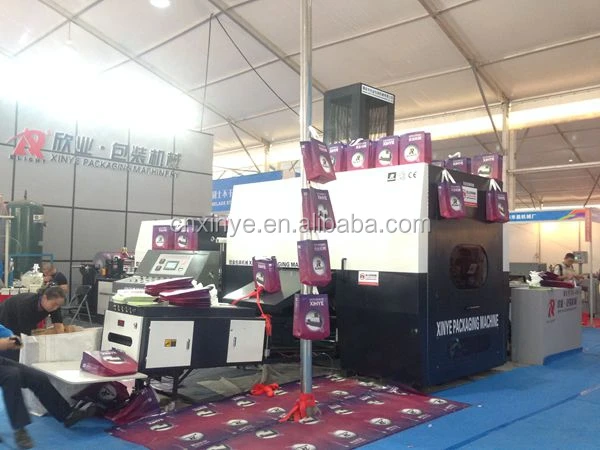 2016 XINYE non-woven box tissue bag making machine