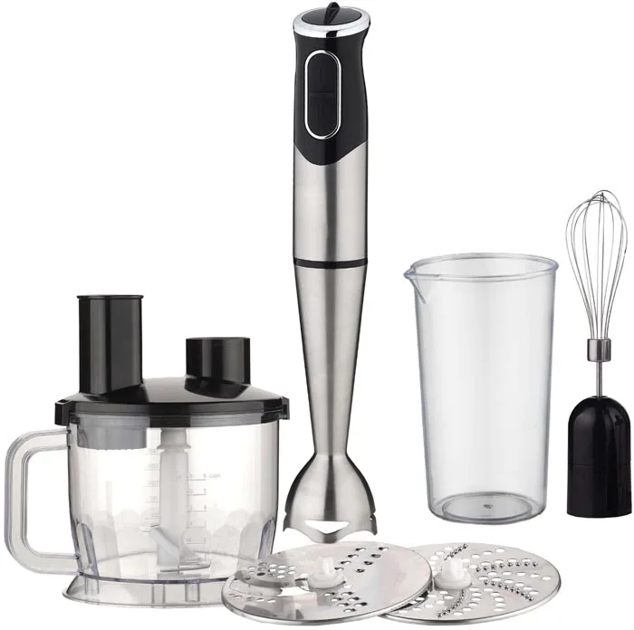 1000W new Multifunctional stick blender / hand blender set with big chopper bowl