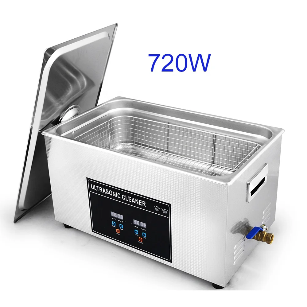 CJ-080S 22L ultrasonic power 720W  Time Heater Adjustable Hospital Surgical Dental Instruments Ultrasonic Cleaner