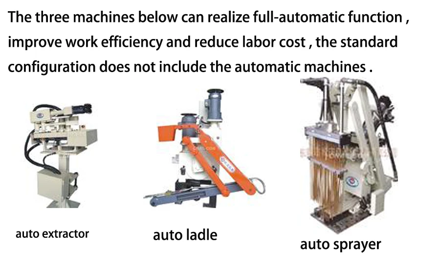 Auto robot of Aluminium die casting machine auto extractor