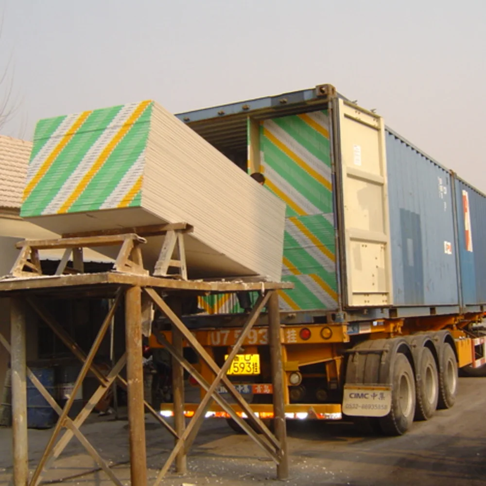 High quality Common gypsum board/Fireproof gypsum /Waterproof gypsum board prices