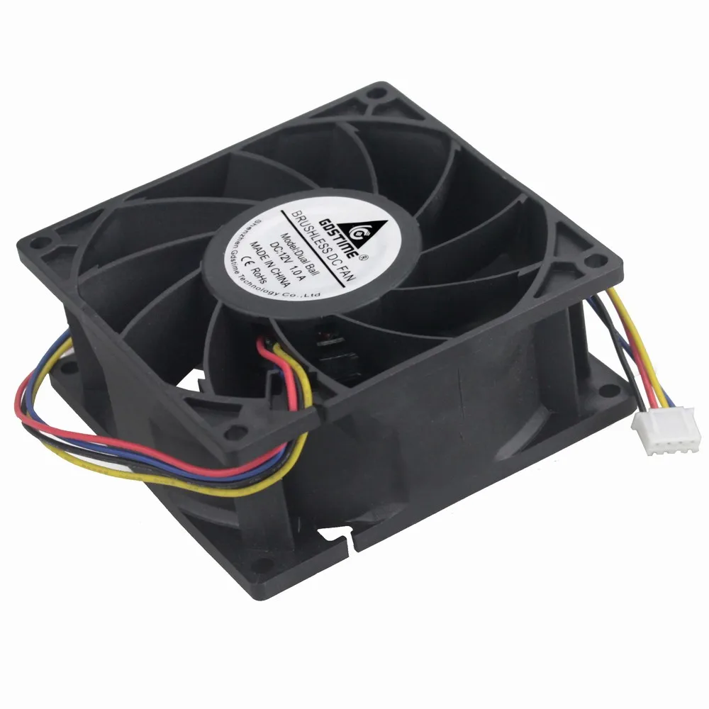 High Speed DC 12V 92X92X38MM 90MM 92MM Brushless Cooling Axial Fan GDP9238