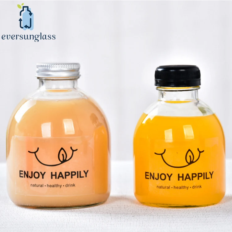 Fat Juice Drink Milk Thai Tea Bottle  With Aluminum Cover