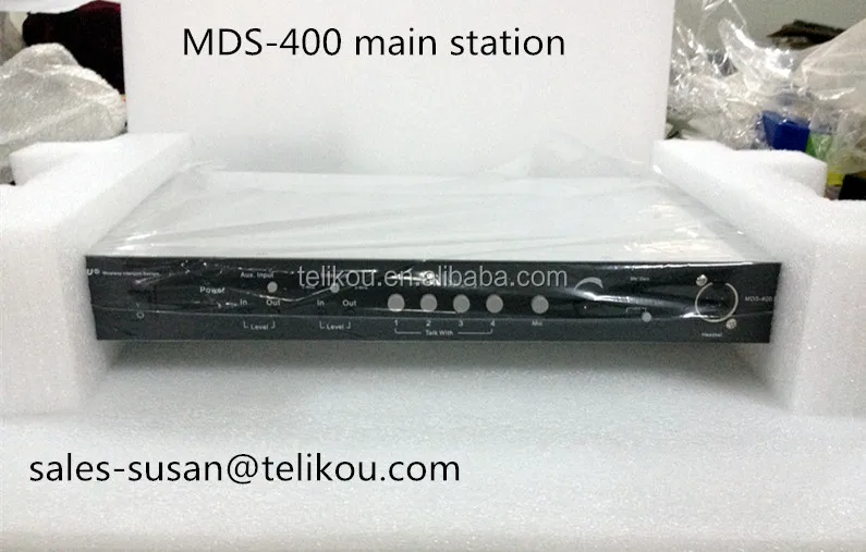 2019 Hot sale Full duplex Four channel intercom wireless System