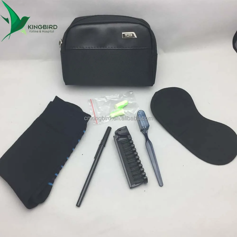 OEM Logo Men Business  Travel Overnight Amenity Kit Airline
